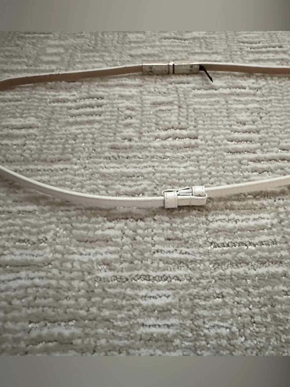 Express Thin adjustable Belt with Silver Magnetic Clasp